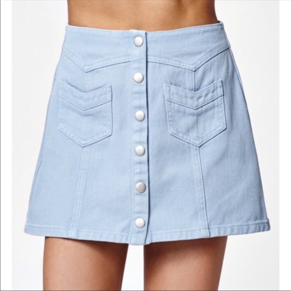 Kendall + Kylie High-Waisted Skirt